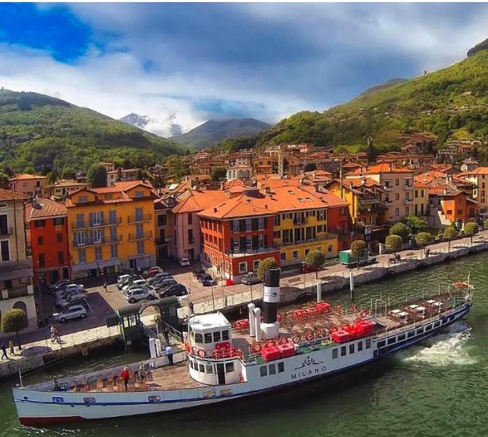 Elegant Historic Large House On Lake Como Apartment Gravedona Exterior foto